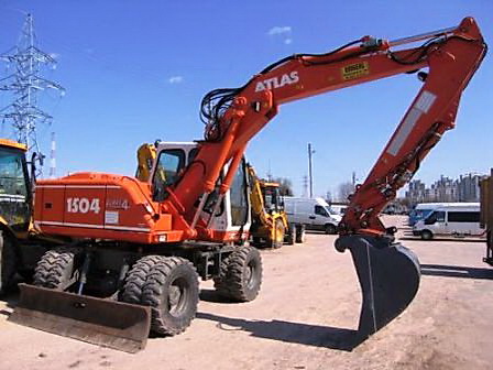 Экскаватор ATLAS 1504 АТЛАС 1504