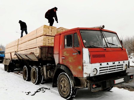 «КАМАЗ» 5410 полуприцеп 16 тон длинномер 10 м